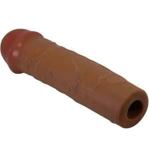 PRETTY LOVE - MANGA PENIS NILE COM EXTENSÃO DE 2,5 CM MULATO